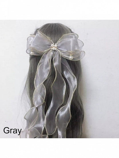 9-Color Lolita Style Hairclip Bow
