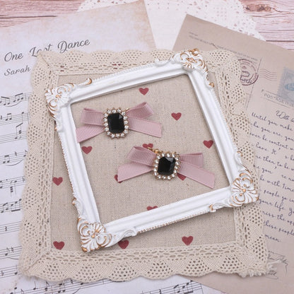 Kei Rhinestone Options 8 Hairclip Jirai Bowknot Color