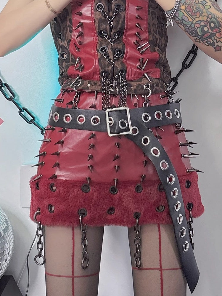 ベルトバックル ブラック PU