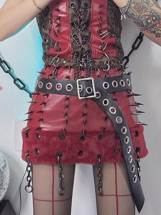 ベルトバックル ブラック PU