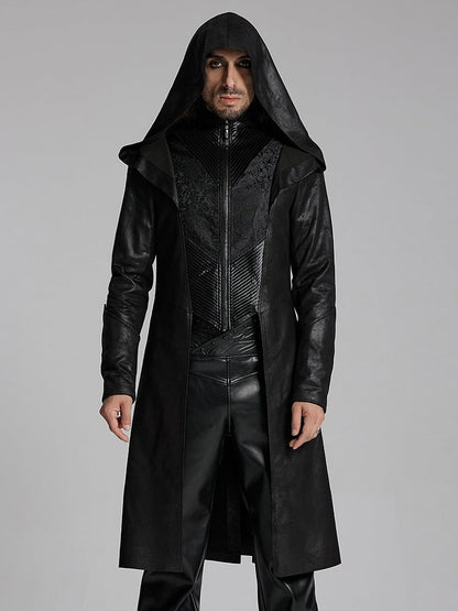Goth Wizard Jacket Men's Black