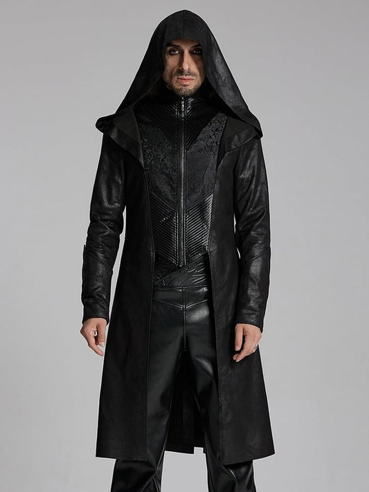 Goth Wizard Jacket Men's Black
