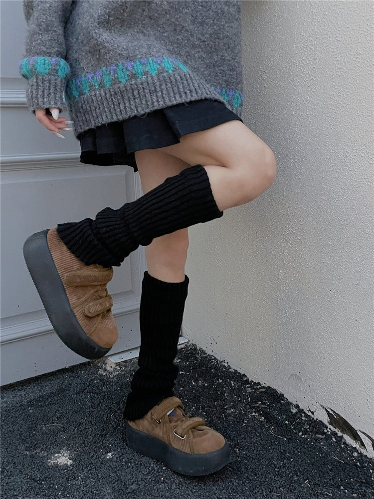 Knitted Options Color Leg 50CM 4 Warmers