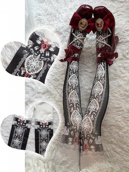 Strumpfhose mit Traumprint für Mädchen