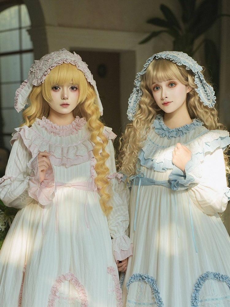 Pink Blue / Ears Drooping Hairband Sweet Bunny Lolita