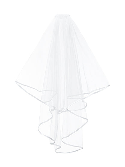 Kopf Weißer Schleier