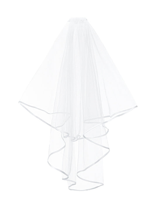 Kopf Weißer Schleier