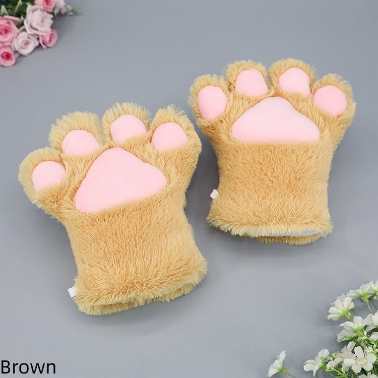 Paw Cute Lolita Glove Colors Kitten 7 Fluffy Single