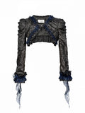 Punk Y3K Leather PU Jacket Short Rock Style