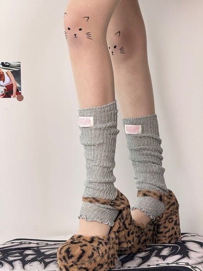 Design Kitty Tattoo Cute Nude Tights