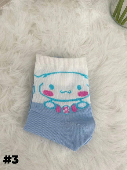 Sweet Lolita White Ankle Socks