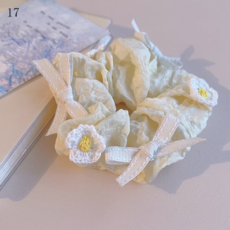 Floral Scrunchie 20 Options