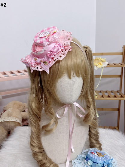 Sweet Candy Box Lolita Color Options 7 Shaped Mini Hat