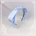 Satin Bow with Blue Light KC Accents Lace