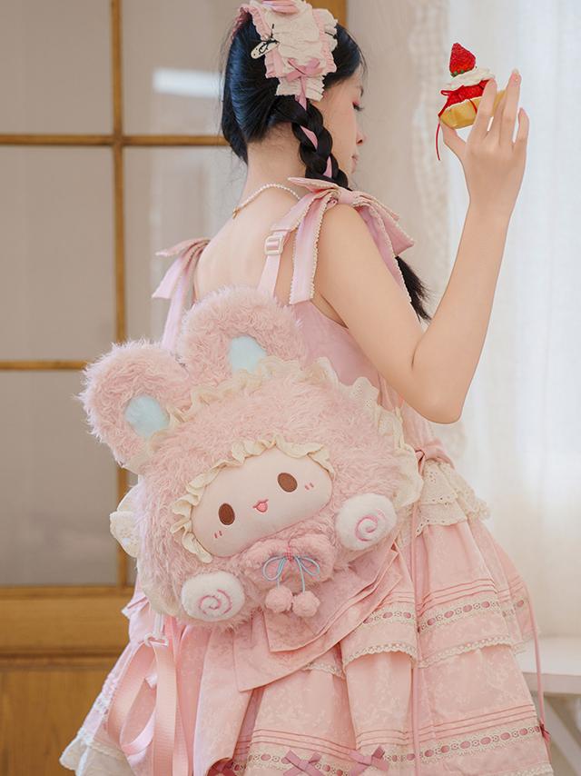 Bunny Plush Pink Kawaii Bag Crossbody/Shoulder