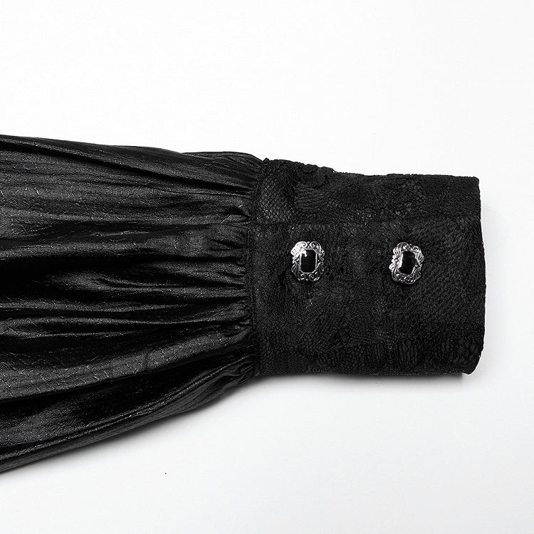 Layered Goth Gorgeous Men's Shirt Black
