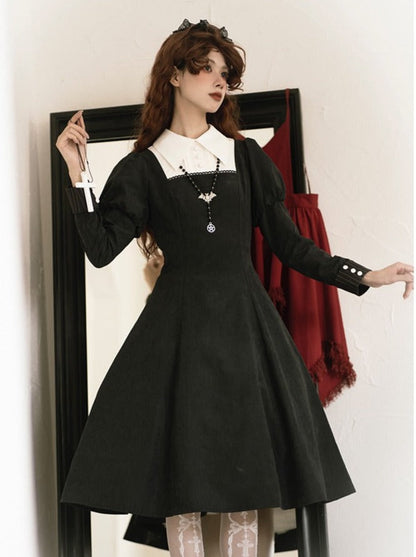 Item. Dress Gothic College Lolita Reserved