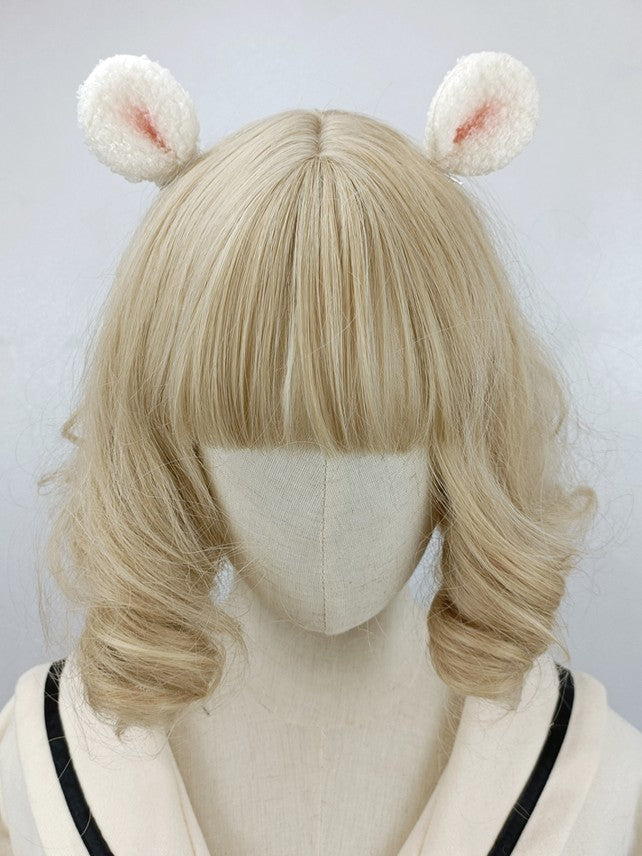 Hairclip 6 Hamster Options Plush Color Ear