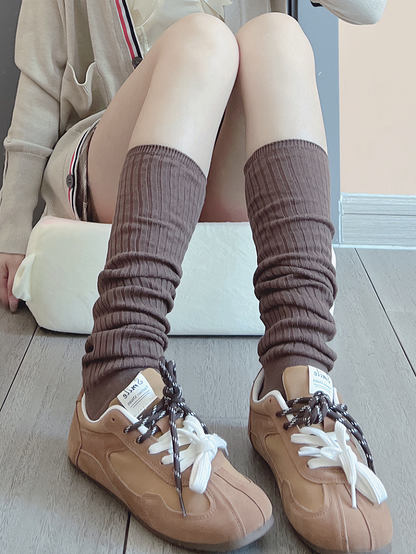 White Sweet Calf Socks