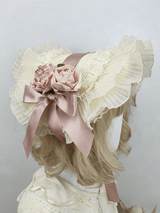 Blumenmuster Spitze Stroh Optionen Schleife 4 Trim Motorhaube groß