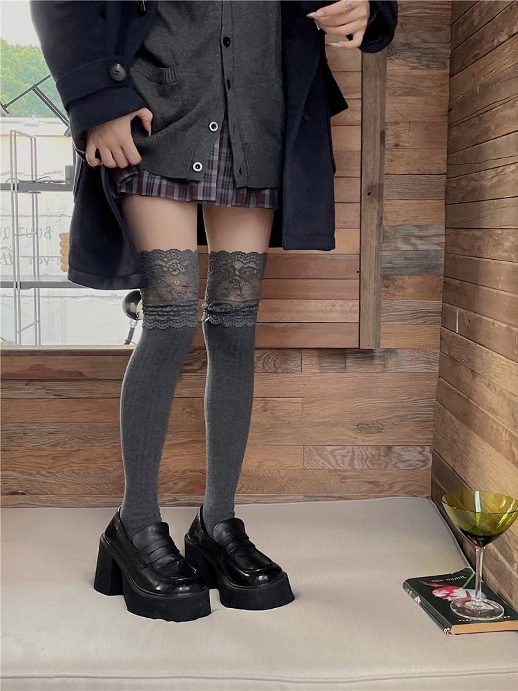 5 Stockings Trim Options Color Lace