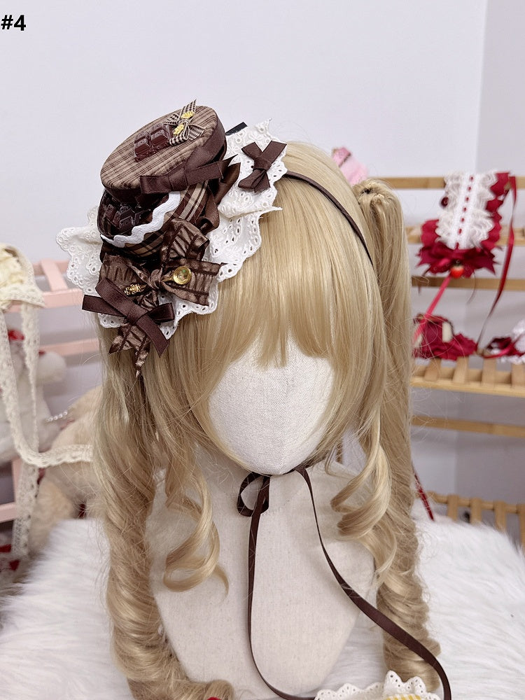 Sweet Candy Box Lolita Color Options 7 Shaped Mini Hat