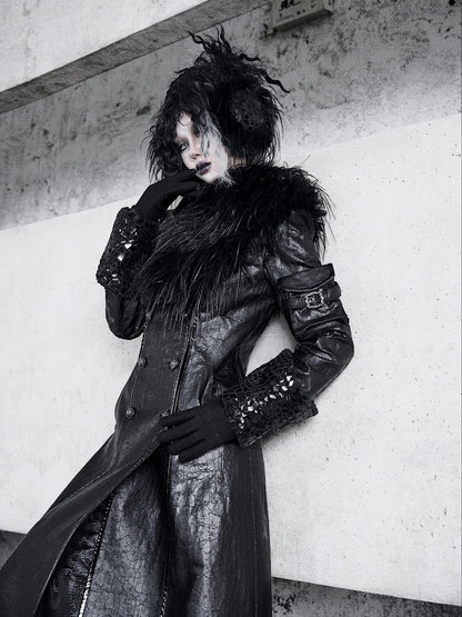 ブラックファンクスファーショール