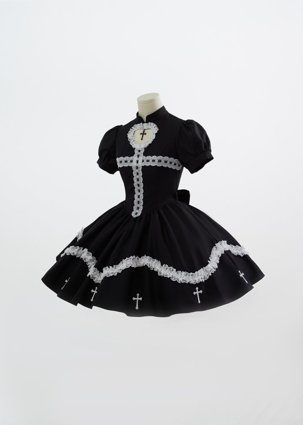 Subkultur Lolita Kleid Y2K Cross