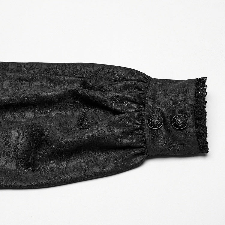 Goth Men's Shirt Black