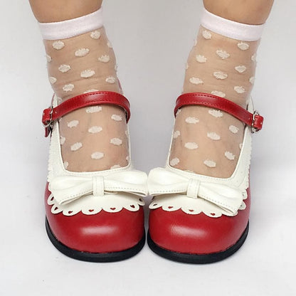 Custom White Hit SP168070 Made Lolita Shoes Wine