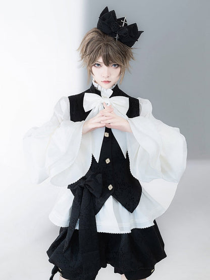 Crown Headpiece Black Ouji Prince