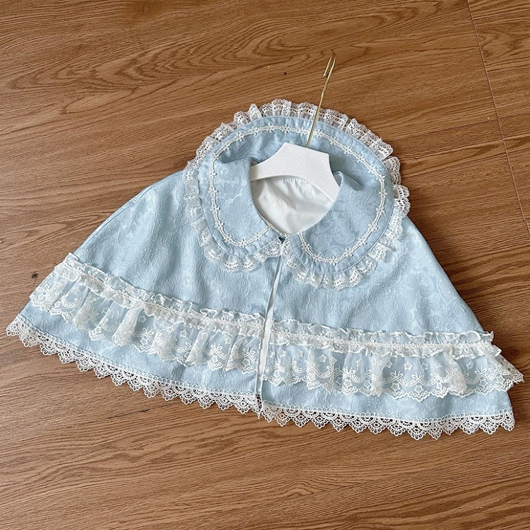 Pan / Pink Peter Red Cape Black Collar Blue Apricot