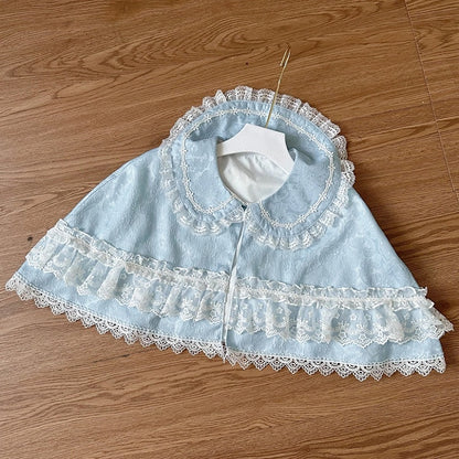 Pan / Pink Peter Red Cape Black Collar Blue Apricot