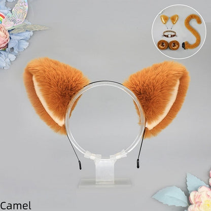 Cute Ear 11 KC Kitty Fur Colors Faux Lolita