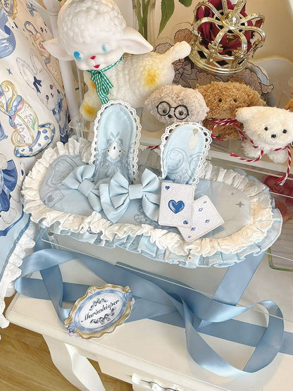 Ears Vibes Bunny Alice Hairband Blue