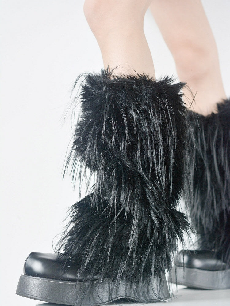 Y2K Fuzzy Leg Version 6 Short/Long Warmers Colors