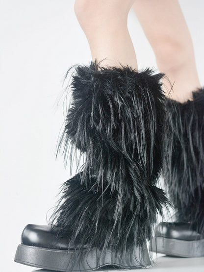 Y2K Fuzzy Leg Version 6 Short/Long Warmers Colors