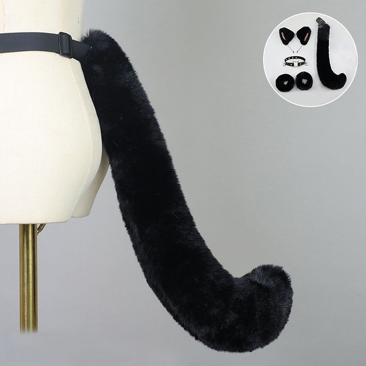 Colors Lolita 5 Tail Furry Fox Color Solid Cute