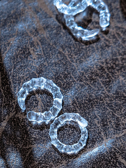 スチームパンクなセミシアー昆虫型リング