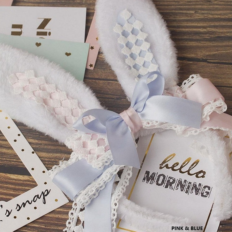 Sweet Bunny Ear KC Color Options Lolita 21 Bow