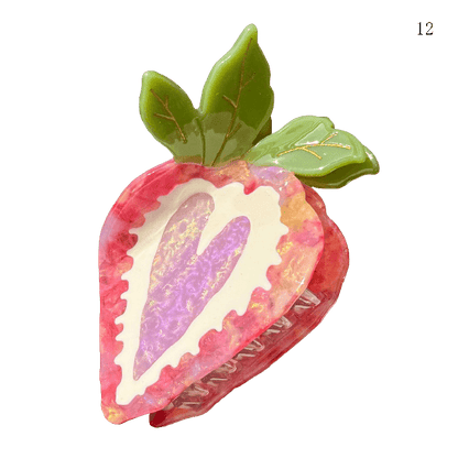 29 Fruits Claw Clips Options Cute Y2K