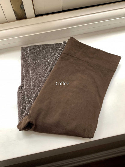 Six Colors Semi-Transparent Shimmering Tights