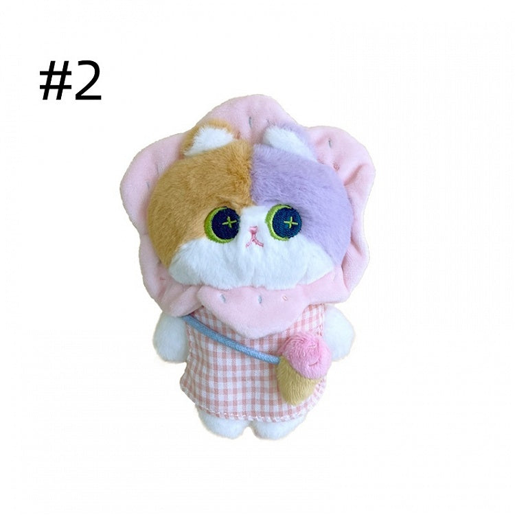 Süßes Plüschtier/Anhänger in Katzenform