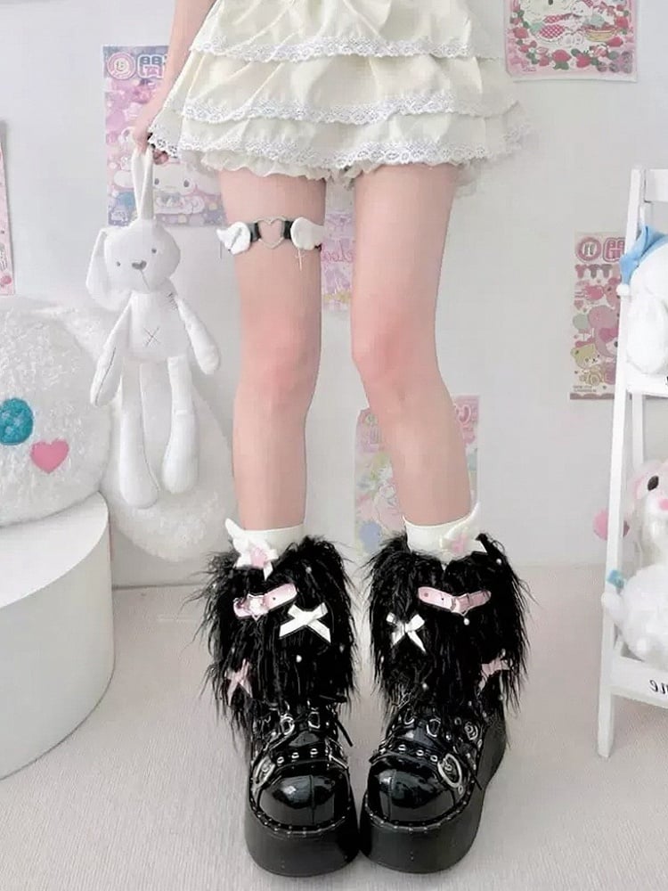Wing Heart Colors Strap - 3 Garter