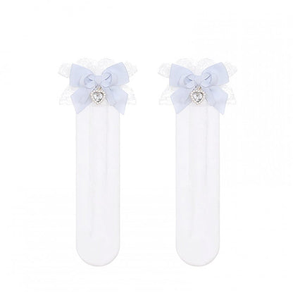 Socks Lace Kei Cuff Jirai with Mid-calf