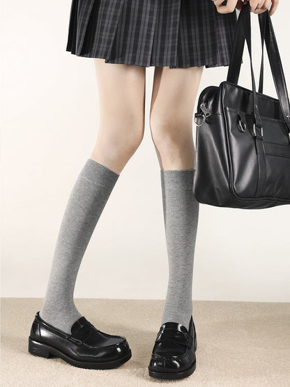Minimalist Calf Slimming 5 Solid Colors Color Socks