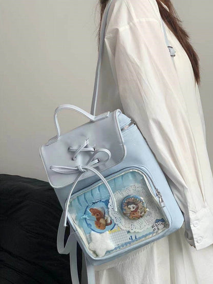 Ita with Backpack Bowknot 5 Decoration Colors