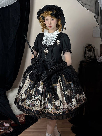 Black Bowknot Hairclips