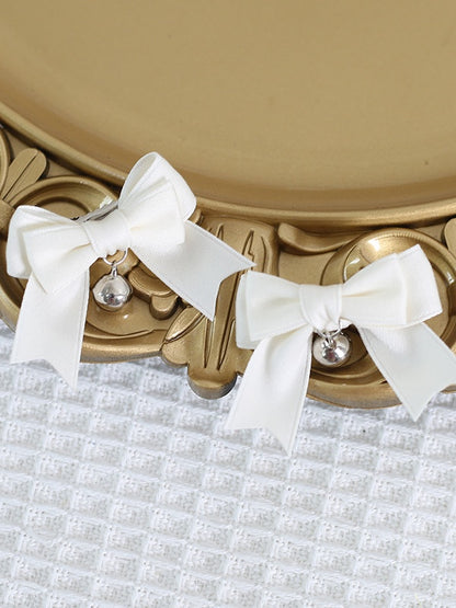 Hairclips Charm with Colors of Bowknot Bell A Pair Cute 14