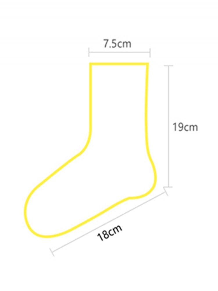 ホワイトブラックラインストーンリボン付きカーフソックス